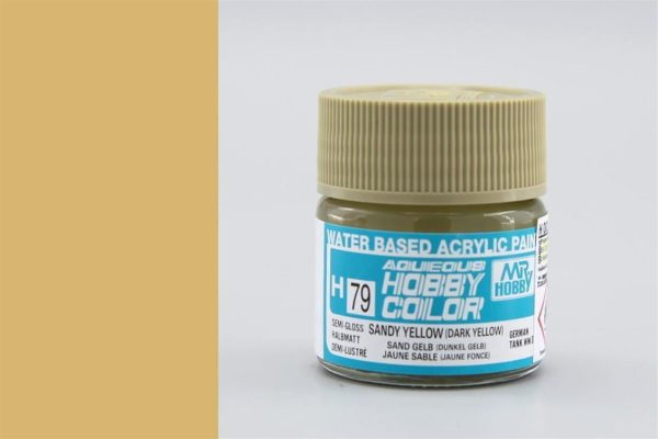 Mr.Hobby H-079 10 ml. Sandy Yellow (Dark Yellow)