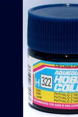 Mr.Hobby H-322 10 ml. Gloss Phtralo Cyanne Blue
