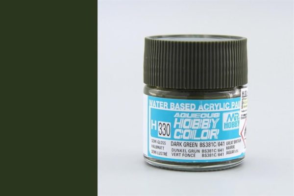 Mr.Hobby H-330 10 ml. Dark Green BS381C/641
