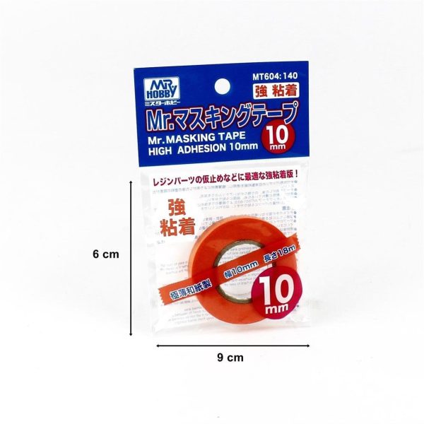 Mr.Hobby MT-604 10 mm. Kuvvetli Yapışkanlı Maskeleme Bantı - Görsel 2