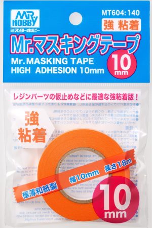Mr.Hobby MT-604 10 mm. Kuvvetli Yapışkanlı Maskeleme Bantı