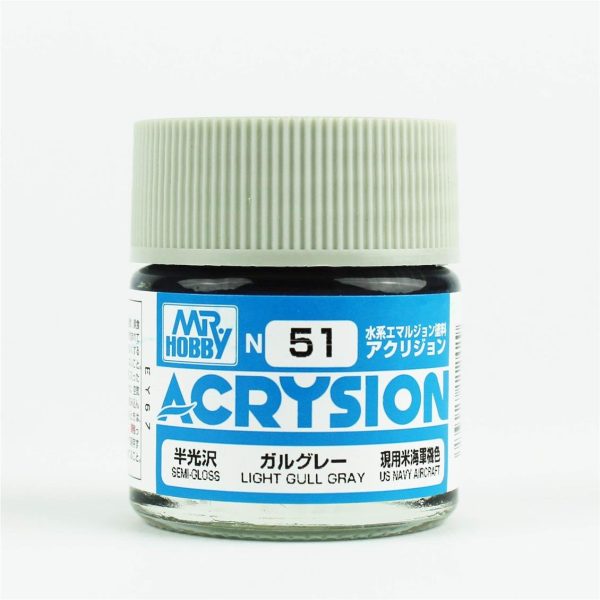Mr.Hobby N-051 10 ml. Light Gull Gray