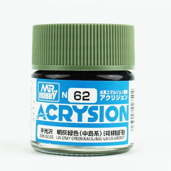 Mr.Hobby N-062 10 ml. IJN Gray Green (Nakajima)