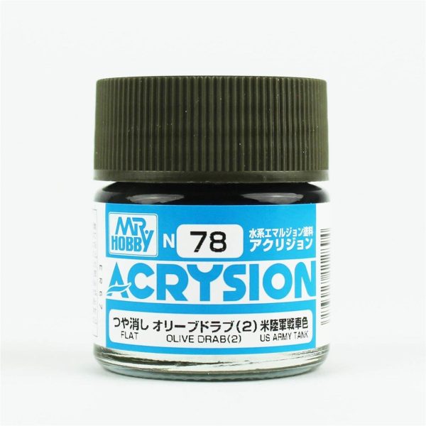 Mr.Hobby N-078 10 ml. Olive Drab (2)