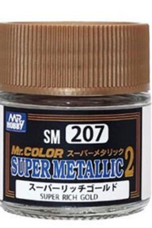 Mr.Hobby SM-207 10 ml. Super Rich Gold