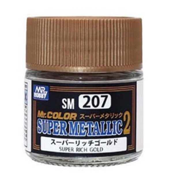 Mr.Hobby SM-207 10 ml. Super Rich Gold