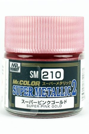 Mr.Hobby SM-210 10 ml. Super Metallic Pink Gold