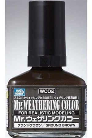 Mr.Hobby WC-02 40 ml. Weathering Color Ground Brown