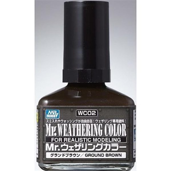 Mr.Hobby WC-02 40 ml. Weathering Color Ground Brown