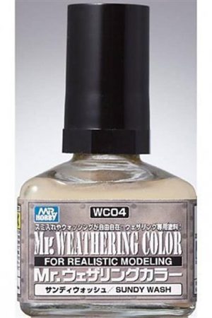 Mr.Hobby WC-04 40 ml. Weathering Color Sandy Wash