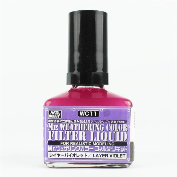 Mr.Hobby WC-11 40 ml. Filter Liquid Layer Violet