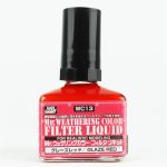 Mr.Hobby WC-13 40 ml. Filter Liquid Glaze Red
