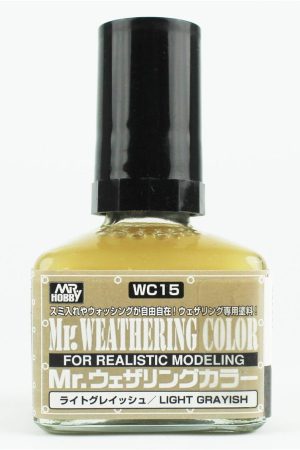 Mr.Hobby WC-15 40 ml. Filter Liquid Light Grayish