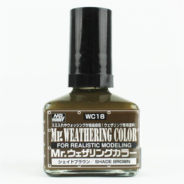 Mr.Hobby WC-18 40 ml. Weathering Color Shade Brown