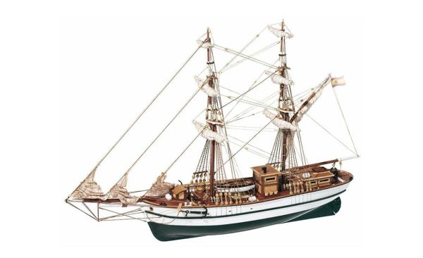 68 cm. Yelkenli İspanyol Yük Gemisi