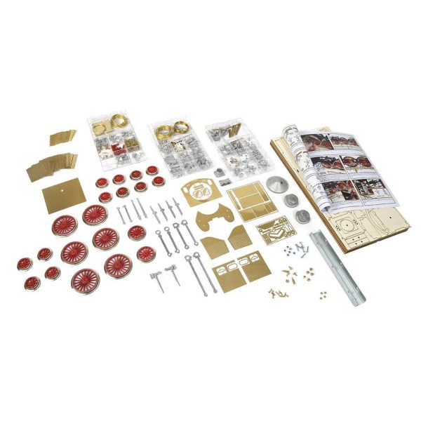 Occre 54002 1/32 Ölçek, Bavarian BR-18 Buharlı Lokomotif Ahşap Model Kiti - Görsel 4