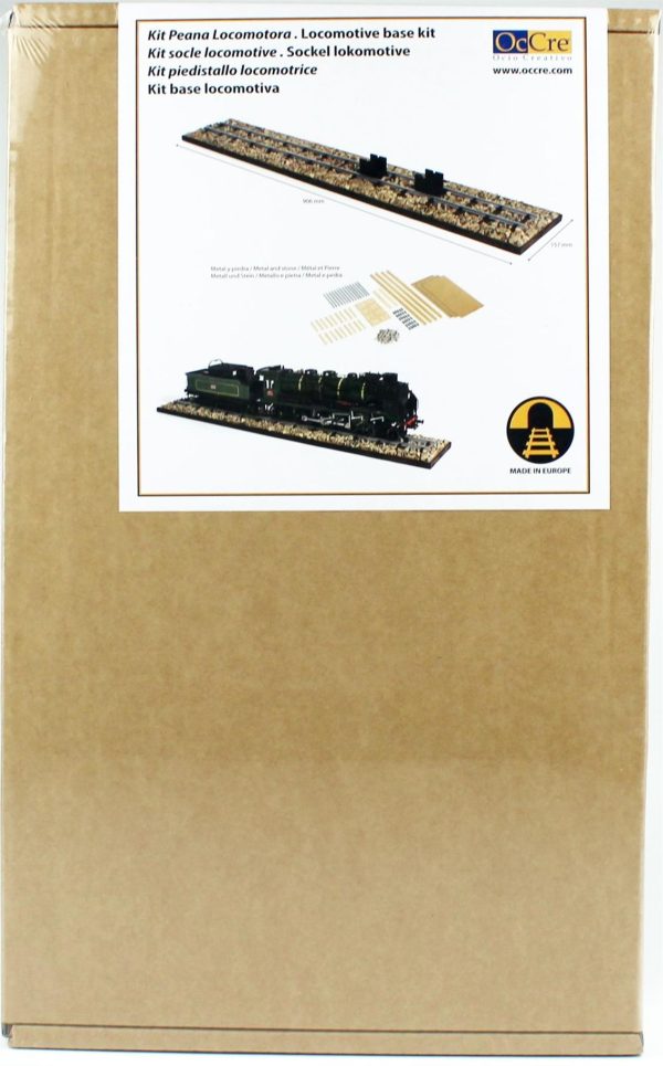 Occre 55103 1/32 Ölçek, Lokomotif ve Wagonlar için Demiryolu Zemini Ahşap Model Kiti - Görsel 3