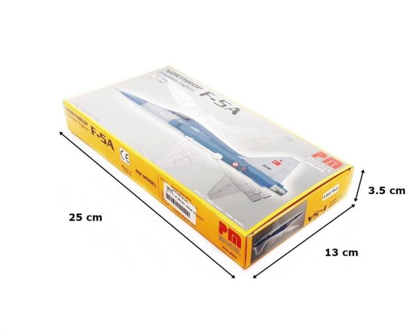 PM Model 203 1/72 Ölçek, F-5A Northrop Freedom Fighter Eğitim Uçağı, Plastik Model kiti - Görsel 4