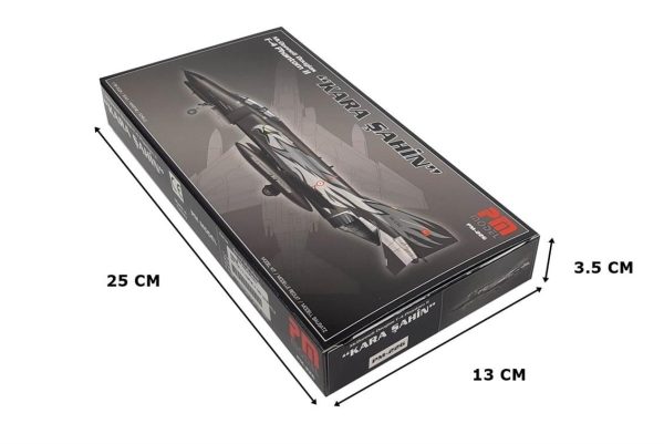 PM Model 226 1/18 Ölçek, F-4 Phantom II ( Kara Şahin ) Avcı-Bombardıman Uçağı, Plastik Model kiti - Görsel 4