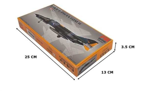 PM Model 226 1/18 Ölçek, F-4E/F Phantom II Avcı-Bombardıman Uçağı, Plastik Model kiti - Görsel 4