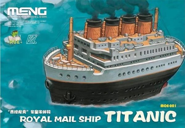 Meng MOE-001 RMS Titanik Karikatürize Gemi