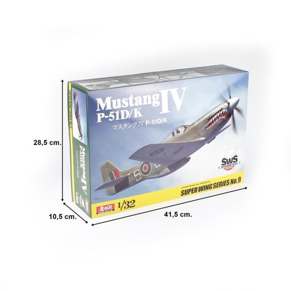 SWS 09 1/32 Ölçek, Mustang IV Savaş Uçağı, Plastik Model kiti - Görsel 5