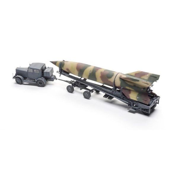 V-2 Rocket Rampası ve Hanomag SS100 Kamyonu