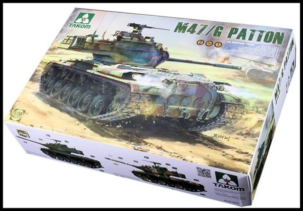Takom 2070 M47/G US Orta Tankı - Görsel 6
