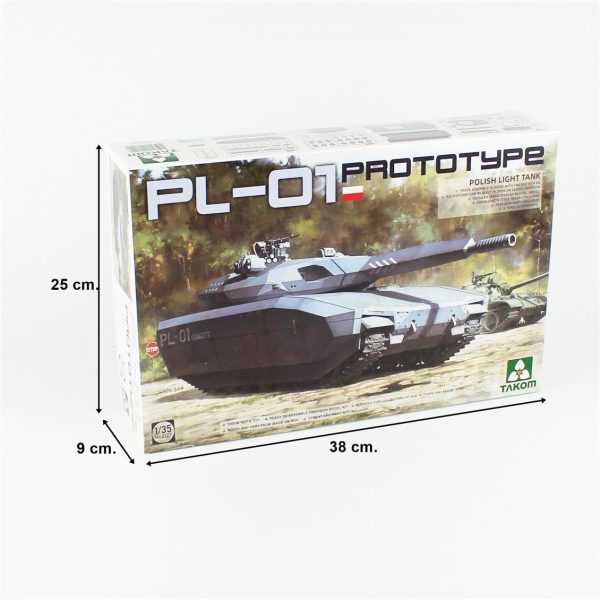 Takom 2127 Polonya Yeni Nesil Prototip Tankı PL-01 - Görsel 5