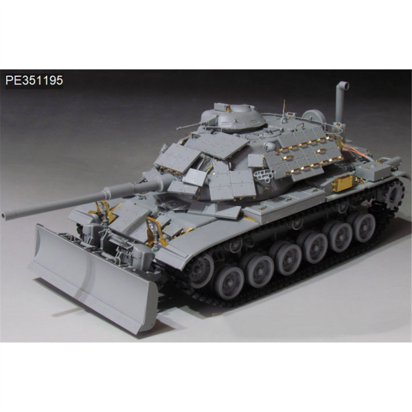 M60A1 Tankı ve ERA ve M9 Buldozer