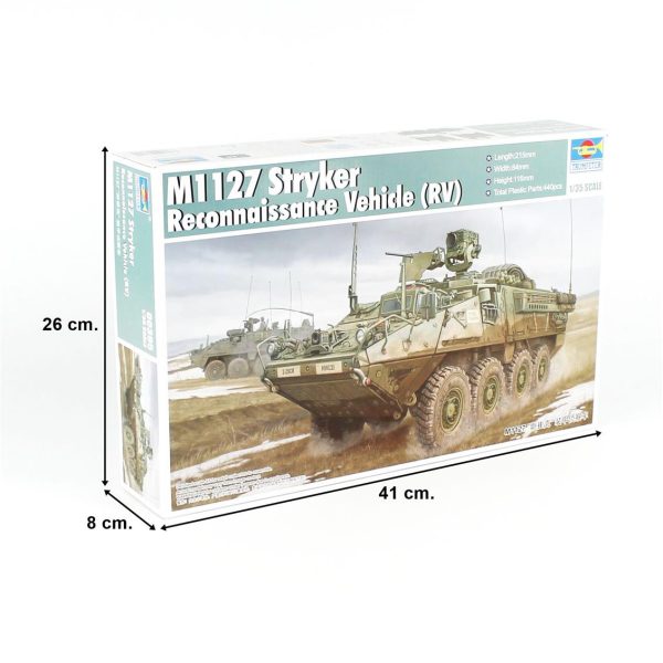 Trumpeter 00395 M1127 Stryker RV - Görsel 5