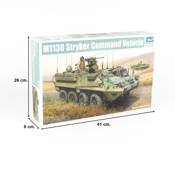 Trumpeter 00397 M1130 Stryker Zırhlı Keşif Aracı - Görsel 5