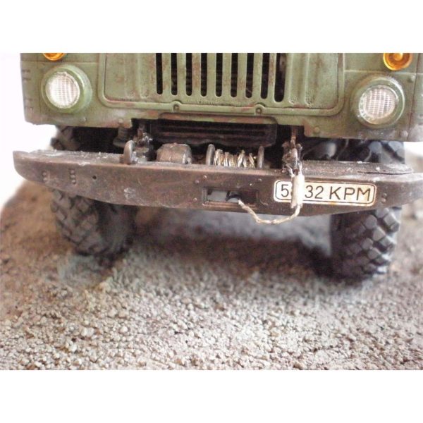 Trumpeter 01016 1/35 Russian GAZ-66 Hafif - Görsel 4