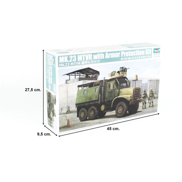 Trumpeter 01080 MK.23 MTVR Zırhlı Kamyon - Görsel 5