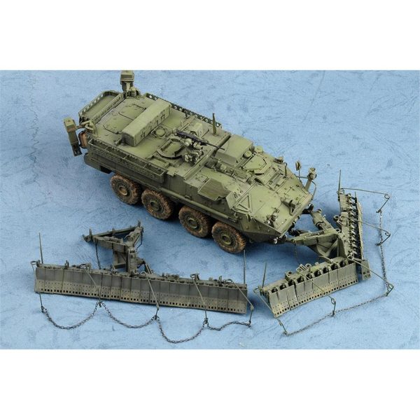 M1132 Stryker Mühendis Ekibi Aracı ve SMP-Mayın Pulluğu