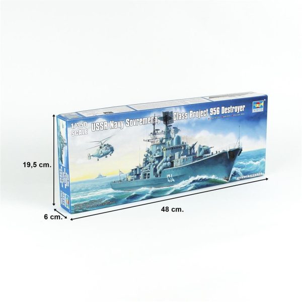 Trumpeter 04514 USSR Destroyer - Görsel 5