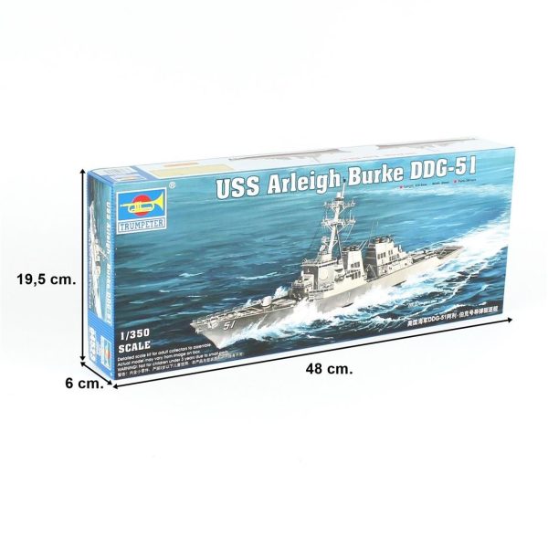 Trumpeter 04523 USS Arleigh Burke DDG-51 Destroyeri - Görsel 5