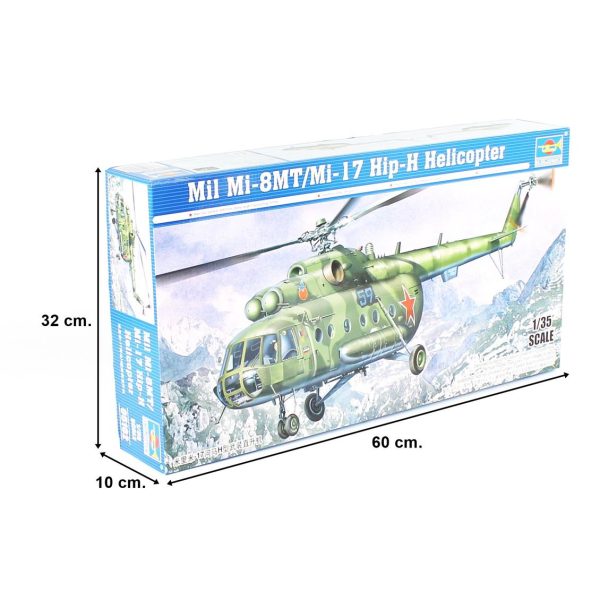 Trumpeter 05102 Mil Mi-17 Hip-H Helikopter - Görsel 5