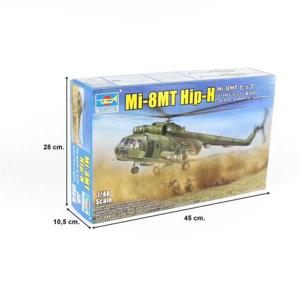 Trumpeter 05815 Mi-8MT Hip-H Helikopter - Görsel 5