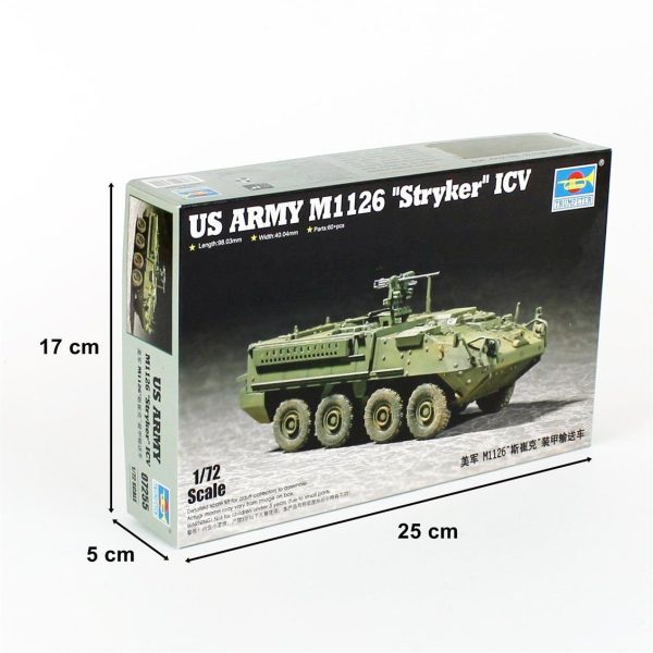 Trumpeter 07255 Stryker Hafif Zırhlı Araç - Görsel 4