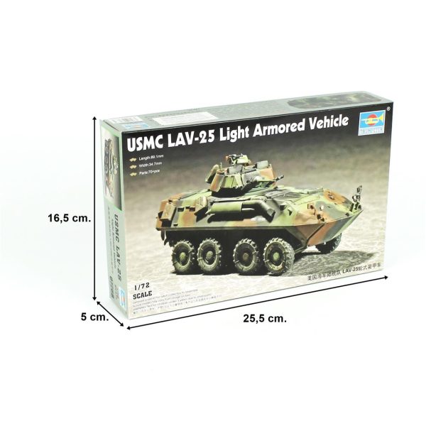Trumpeter 07268 LAV-25 - Görsel 5