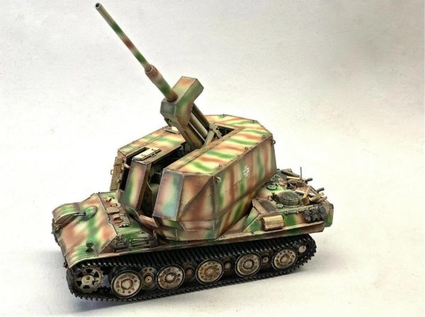 Trumpeter 09531 Flakpanther w/8.8cm Flak 36/37 - Görsel 3