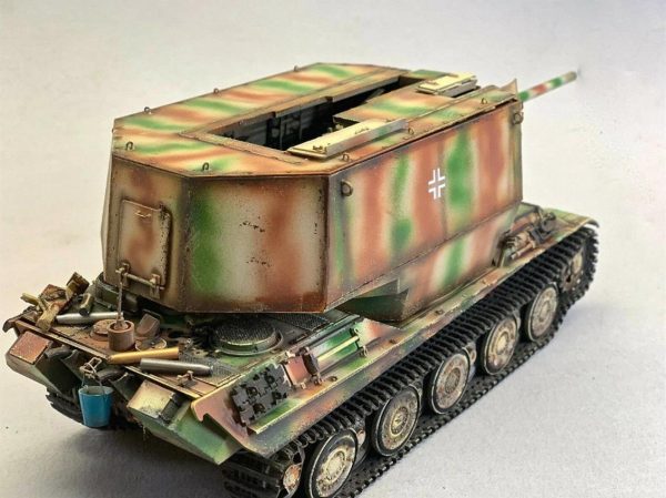 Trumpeter 09531 Flakpanther w/8.8cm Flak 36/37 - Görsel 4