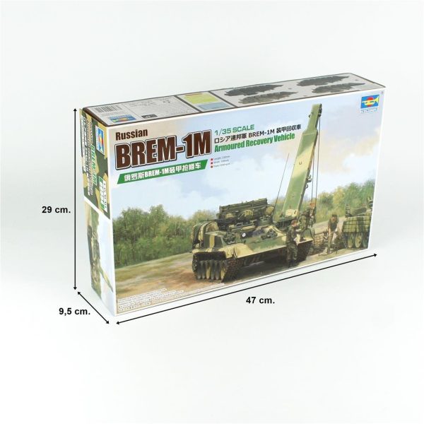 Trumpeter 09554 Rus BREM-1M Zırhlı Kurtarma Aracı - Görsel 5