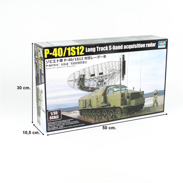 Trumpeter 09569 P-40/1S12 Uzun raylı - Görsel 5