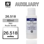 Vallejo 26518 60 ml. Mat Vernik