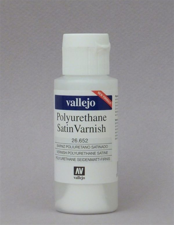 Vallejo 26652 60 ml. Poliüretan Yarı Mat Vernik