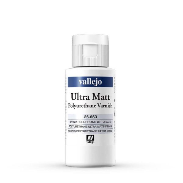 Vallejo 26653 60 ml. Poliüretan Ultra Mat Vernik
