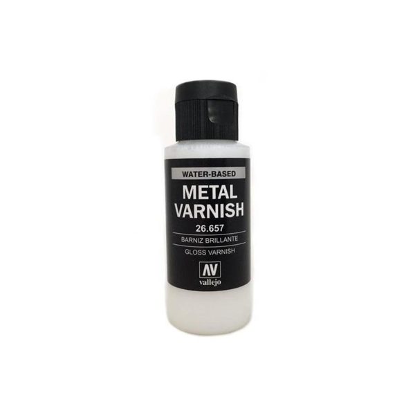 Vallejo 26657 60 ml. Parlak Metal Vernik