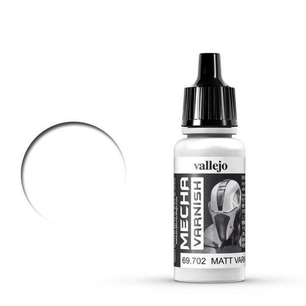 Vallejo 69702 18 ml. Mecha Matt Varnish